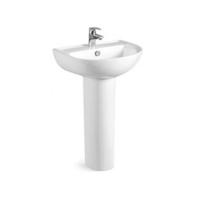 pedestal basin color bathroom wash hand basin