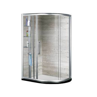 Bathroom Vanity Tempered Glass Shower Door With Frame