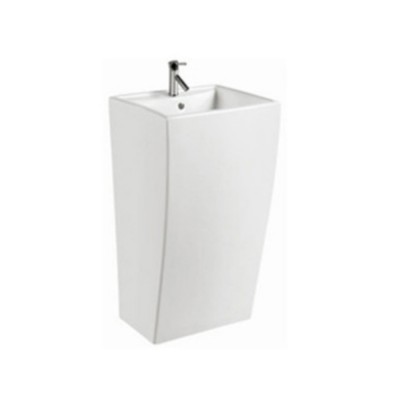 bathroom basin sink with pedestal freestand